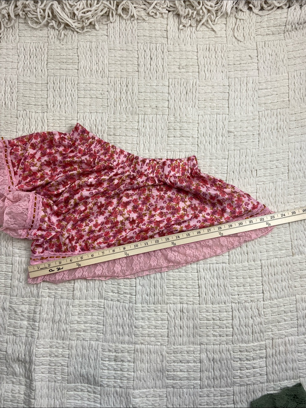NWOT Intimately Free People Morning Breeze Shorts in Azalea Berry Combo S - Picture 10 of 11